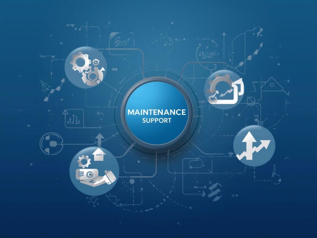 maintenance, support, and upgrades. our proactive support approach ensures minimal downtime, faster issue resolution, and continuous system improvement.